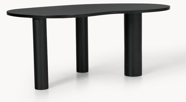 Stół do jadalni z drewna dębowego o organicznym ksztalcie Naruto, różne rozmiary