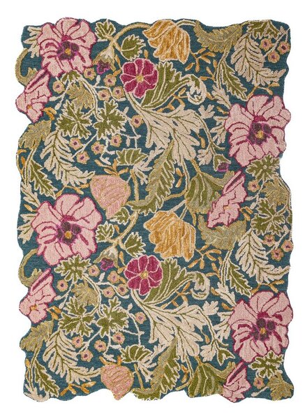 Wełniany dywan tkany ręcznie 160x230 cm Daphne Shaped Floral – Flair Rugs