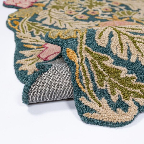 Wełniany dywan tkany ręcznie 160x230 cm Daphne Shaped Floral – Flair Rugs