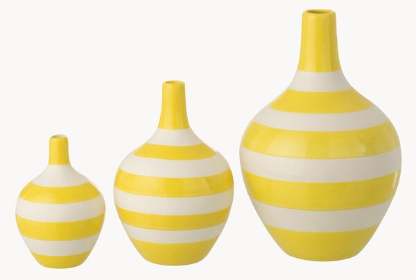 Komplet wazonów Streifen, W 32 cm, 3 elem