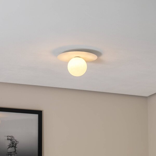 Lampa sufitowa Pixie TK Lighting, możliwość ściemniania, biały / opal, salon / jadalnia, metal, nowoczesny