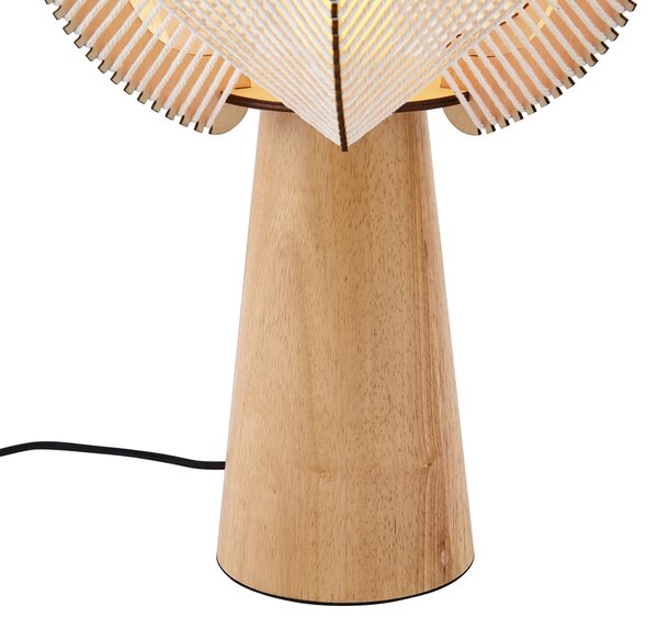 Lampa stołowa Japandi beżowa 45 cm - Gertie