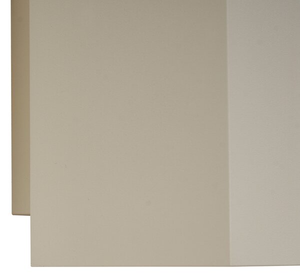 Nowoczesna lampa ścienna beżowa GU10 50 mm kwadratowa 2-punktowa - Sandy