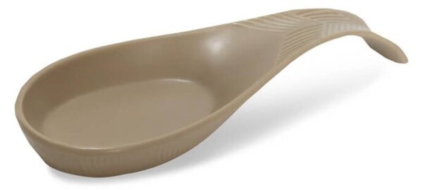 Ceramiczna podstawka pod łyżkę wazową Geometry Beige MAESTRO