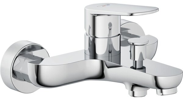 Bateria wannowa natynkowa KLUDI X1 326910575 Chrom