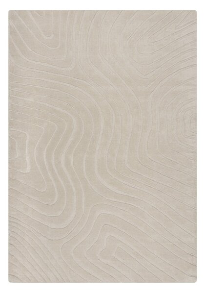 Kremowy wełniany dywan tkany ręcznie 120x170 cm Mesmerise Natural – Flair Rugs