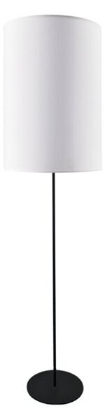 Lampa stojąca podłogowa 170 cm czarna z białym abażurem 1xE27 20W LAMEGO 2022 Shilo