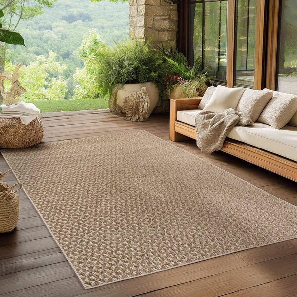 Beżowy dywan odpowiedni na zewnątrz 120x170 cm Ibiza 1903 – Ayyildiz Carpets