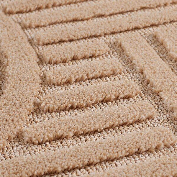 Jasnoróżowy okrągły dywan ø 120 cm Art 1121 – Ayyildiz Carpets