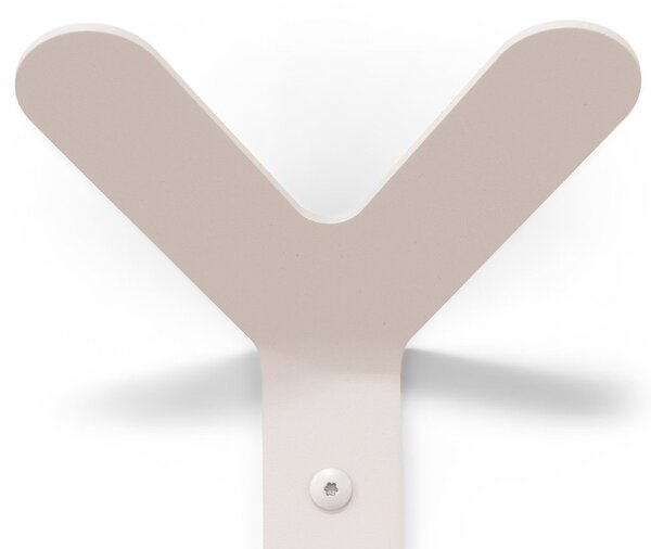 Szarobrązowy stalowy wieszak ścienny 66 cm Frondo – Spinder Design