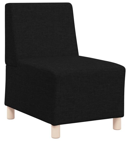 ModuÅowa sofa bez podÅokietnikÃ³w, czarna, 55 cm, materiaÅ