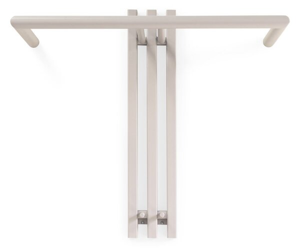 Szarobrązowy stalowy wieszak ścienny 65 cm Senza – Spinder Design