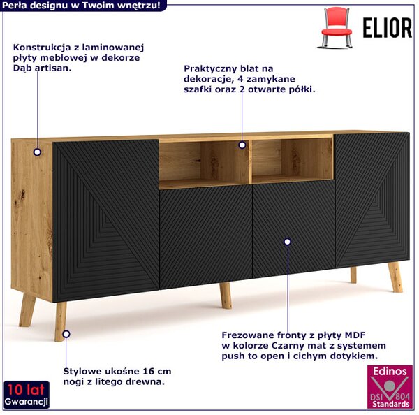 Długa komoda do salonu B1-L51
