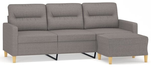 Sofa 3-osobowa z podnÃ³Å¼kiem, taupe, 180 cm, tkaninÄ