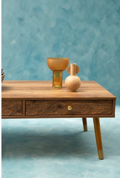 Stolik w ciemnym naturalnym kolorze 59x110 cm Frida – Premier Housewares