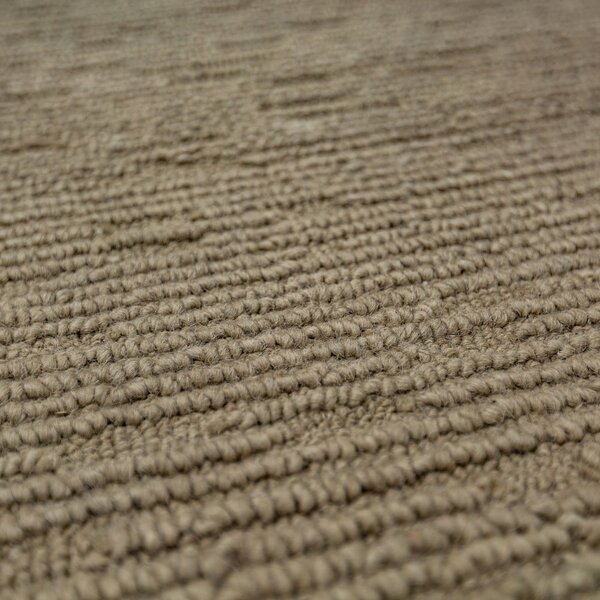Wełniany dywan tkany ręcznie w kolorze khaki 160x230 cm Harris Boucle – Flair Rugs