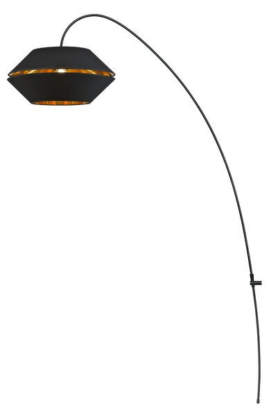 TIARA 1 BLACK/GOLD 1225/1 nowoczesna lampa stojąca design