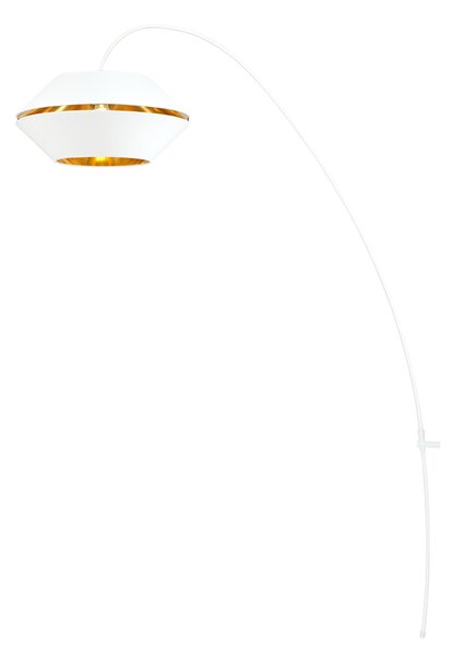 TIARA 1 WHITE/GOLD 1226/1 nowoczesna lampa stojąca design
