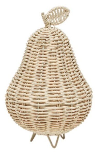 Dziecięca lampka nocna w naturalnym kolorze ø 12 cm Pear – OYOY Mini