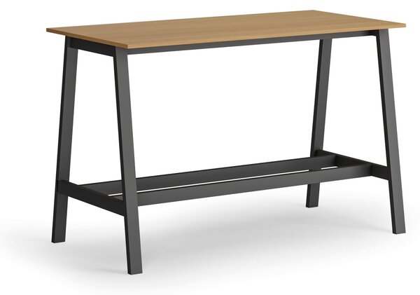 Wysoki stół barowy, 1600 x 800 mm, buk