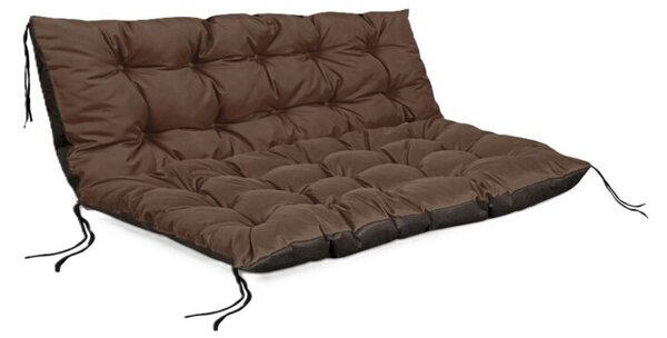 Zestaw poduszek ogrodowych na palety Aio Factory 120x80x40 cm brązowy 1szt