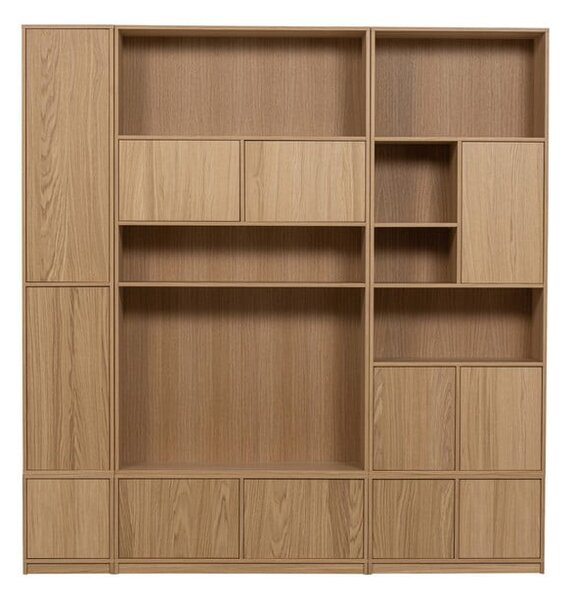 Szafka modułowa pod TV w dekorze dębu 77x44 cm Modulair – vtwonen