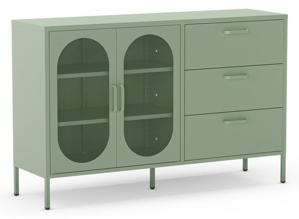 Miętowa komoda 140x90 cm Diora – Marckeric