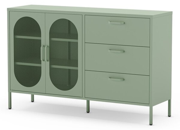 Miętowa komoda 140x90 cm Diora – Marckeric