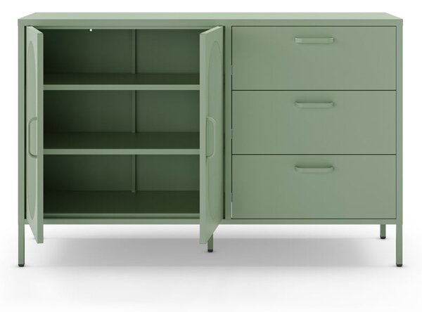 Miętowa komoda 140x90 cm Diora – Marckeric
