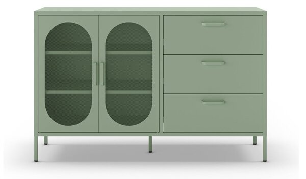 Miętowa komoda 140x90 cm Diora – Marckeric