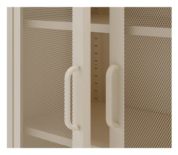 Kremowa szafka 80x170 cm Diora – Marckeric