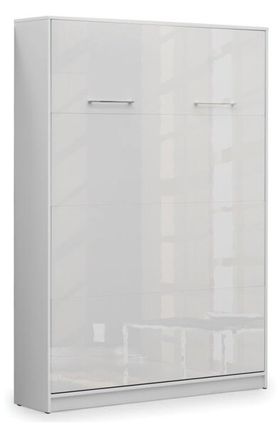 Półkotapczan Basic 140x200 pionowy - biały połysk