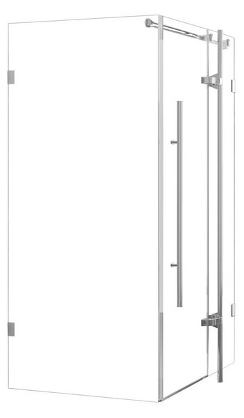 Kabina prysznicowa 90 x 90 cm Wellneo Ferra