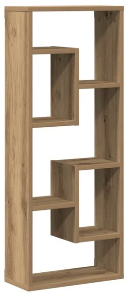 Półka ścienna artisan oak 36x16x90 cm drewno klejone