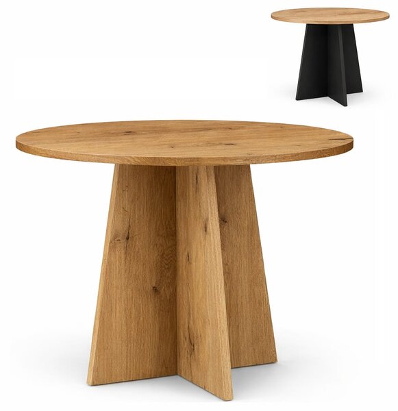 Stół 100 cm okrągły nierozkładany, blat 1,8 cm I ArtDHome
