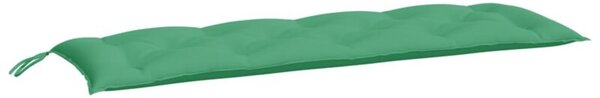 Poduszka na ławkę ogrodową, zielona 150x50x7 cm, tkanina oxford