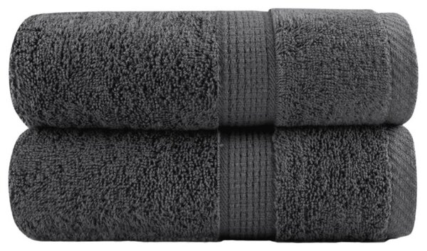 Ręczniki toaletowe premium, solund 2 szt. antracyt 30x30cm 600 g/m²