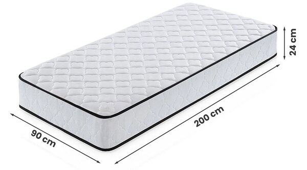 Wygodny materac 90x200 cm G8-H51