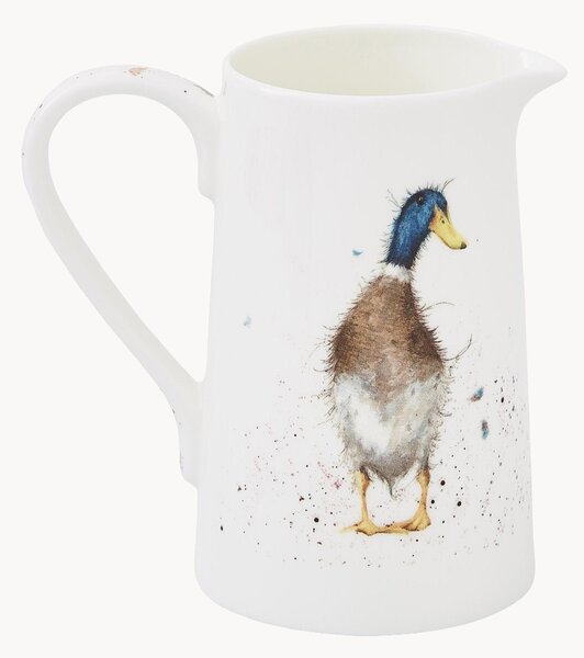Dzbanek z porcelany kostnej Duck