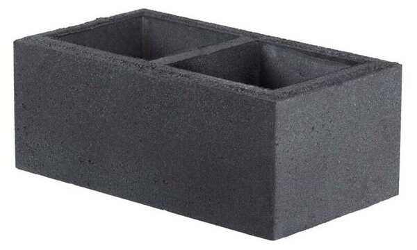 Bloczek murkowo-słupkowy 50.4x28x20 cm czarny Merlo Joniec