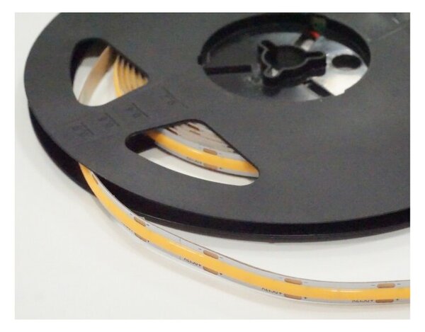 Taśma LED COB 480 9W/m żółta 12V IP20 5m ściemnialna Ecolight