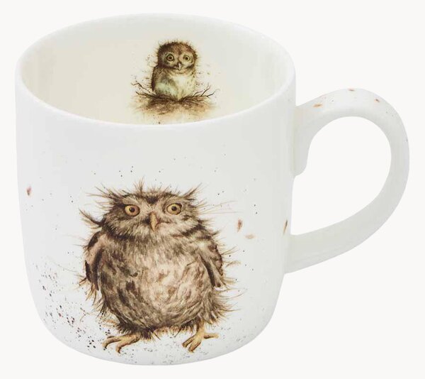 Kubek z porcelany kostnej What a Hoot