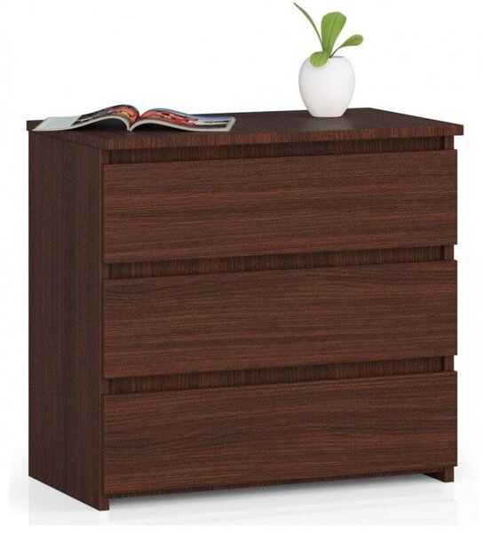 Szafka nocna, stolik, ALMA, 60x35x57 cm, wenge, mat | TYLETEGOTU
