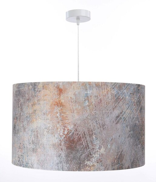 Lampa wisząca okrągła z granatowym środkiem - S357-Veres