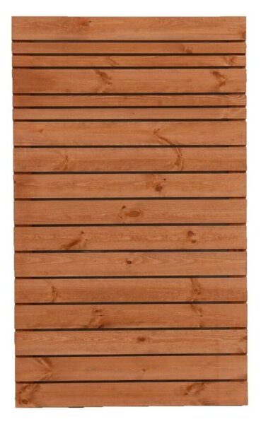Płot ażurowy Goteborg 90x150 cm drewniany wiśnia Werth-Holz