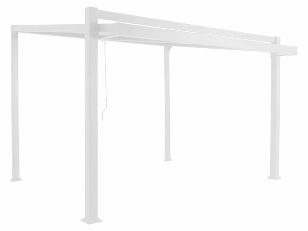 Pawilon ogrodowy Odyssea 3.8x3.19 m biały Naterial