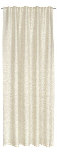 Zasłona Twigs beżowa 170 x 250 cm na taśmie