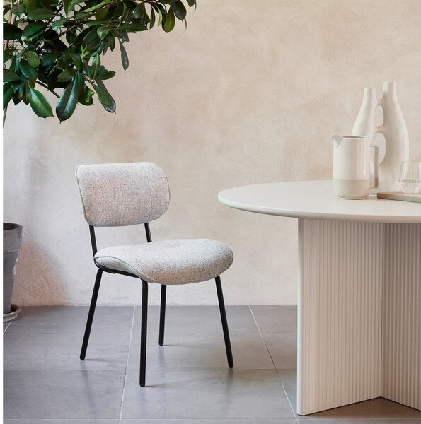 Jasnoszare krzesło Buffalo – Unique Furniture
