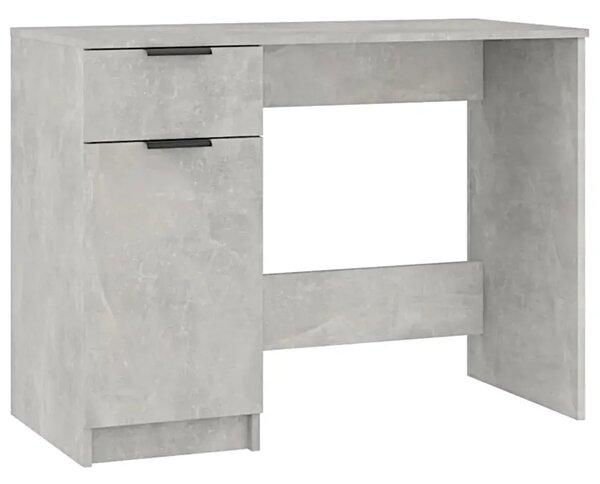 Biurko 100 cm w kolorze szarego betonu D6-P64