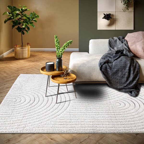 Biały dywan 120x170 cm Panglao New York White – Elle Decoration